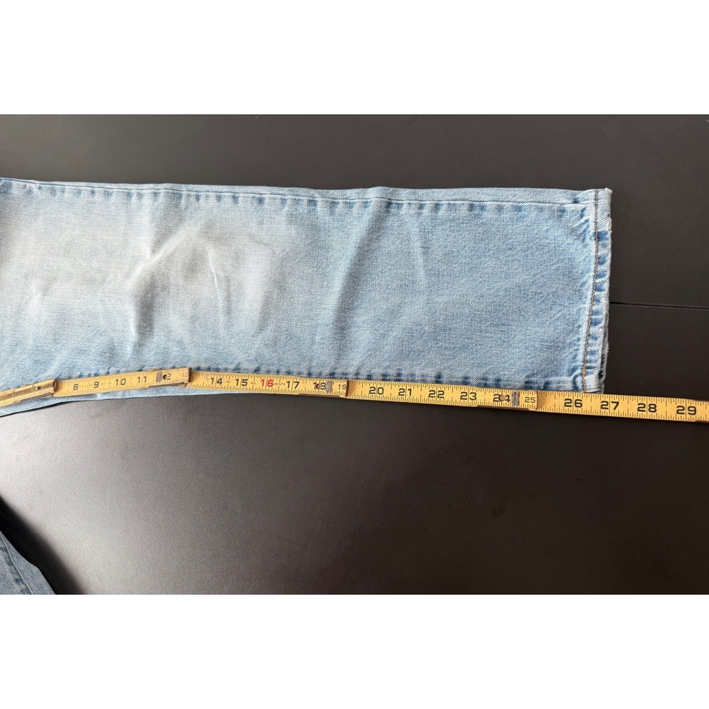 Gap 1969 Sexy Boyfriend Jeans Light Wash Blue Denim 26r Relaxed Fit Mid Rise - Picture 7 of 8
